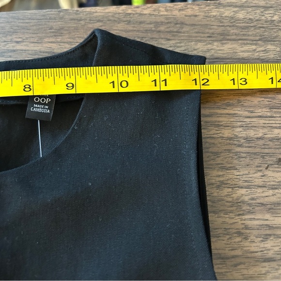 ❤️ Banana Republic Elegant Black Midi Dress 00 - Picture 6 of 10